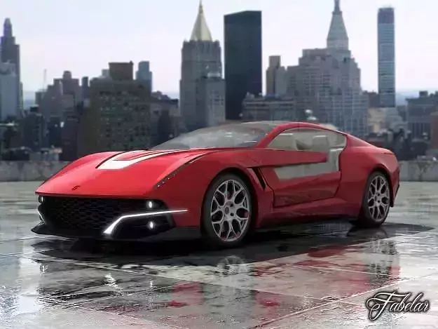 Giugiaro Brivido 2 0 3D model