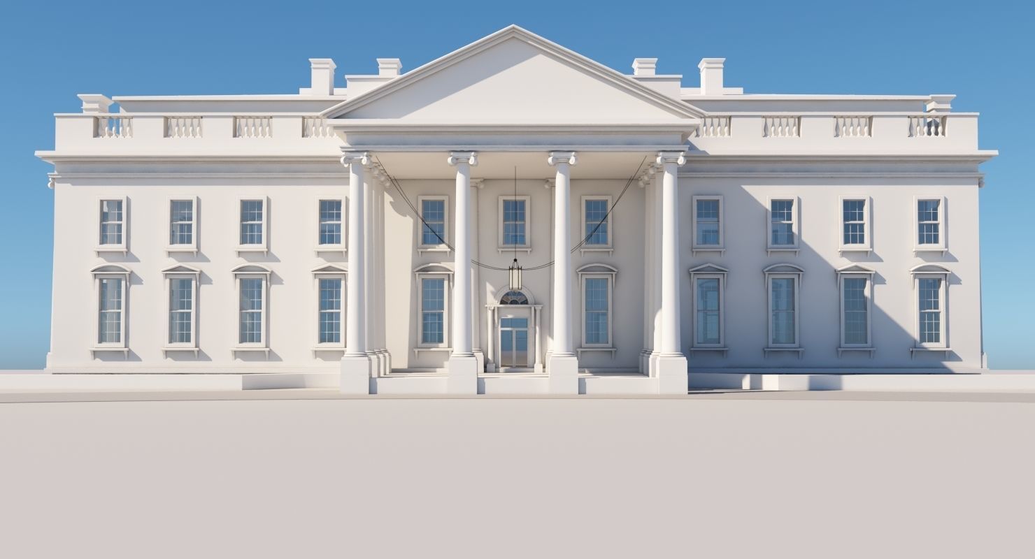 White House 3D model_1