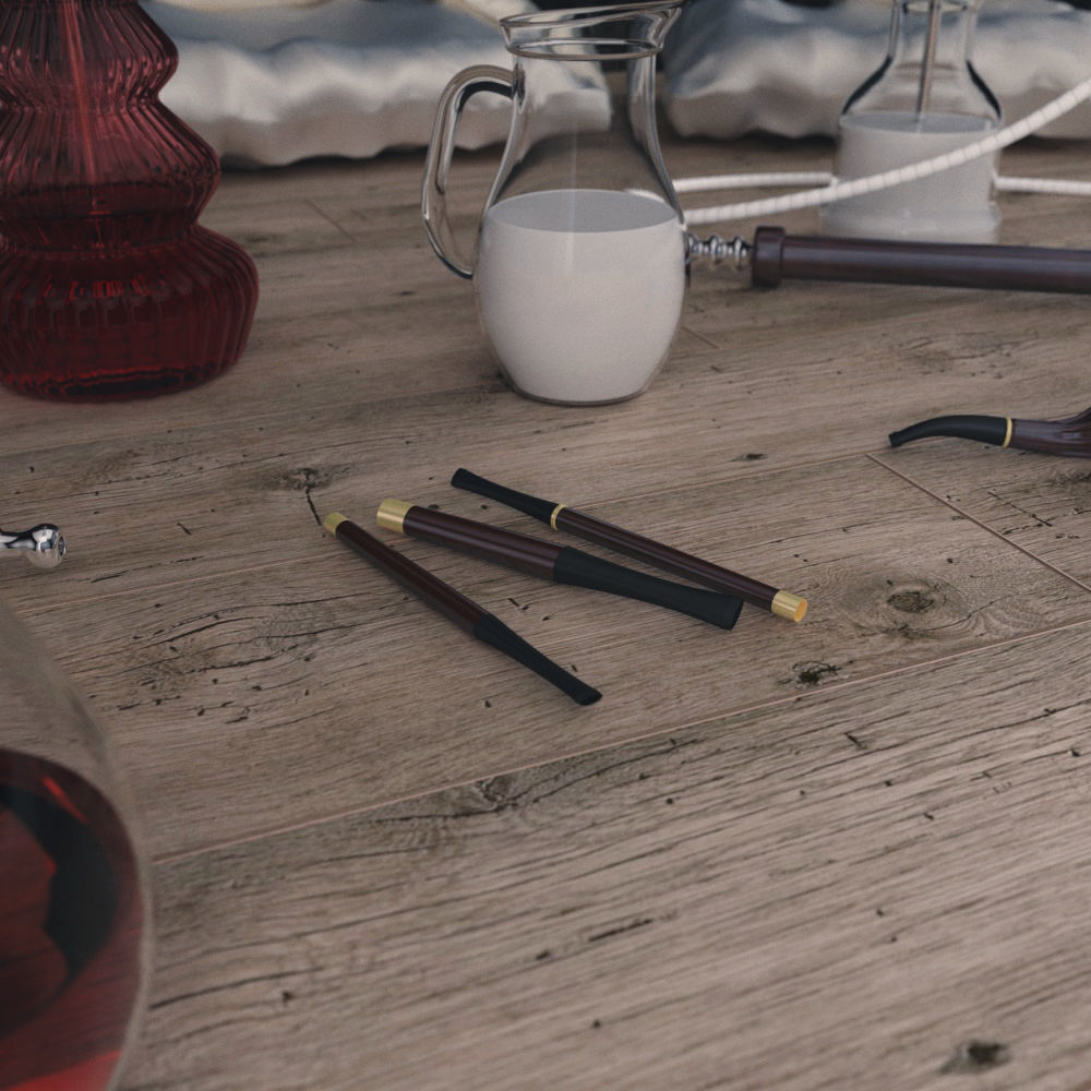 HOOKAH 3D 3D model_3