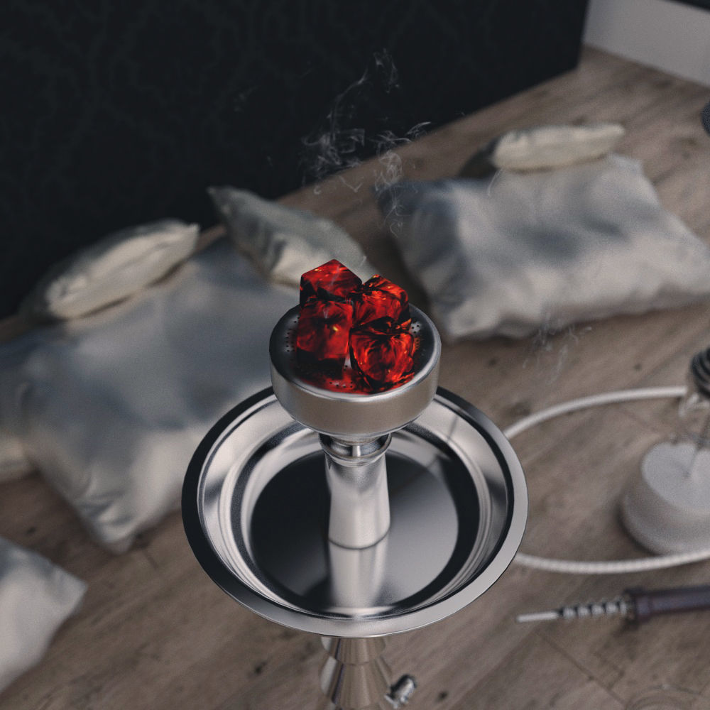 HOOKAH 3D 3D model_2