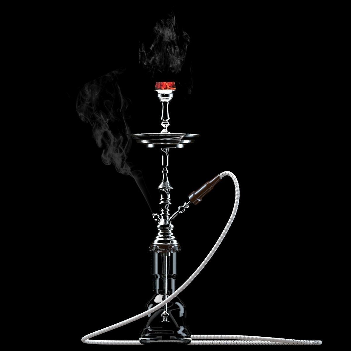 HOOKAH 3D 3D model_5