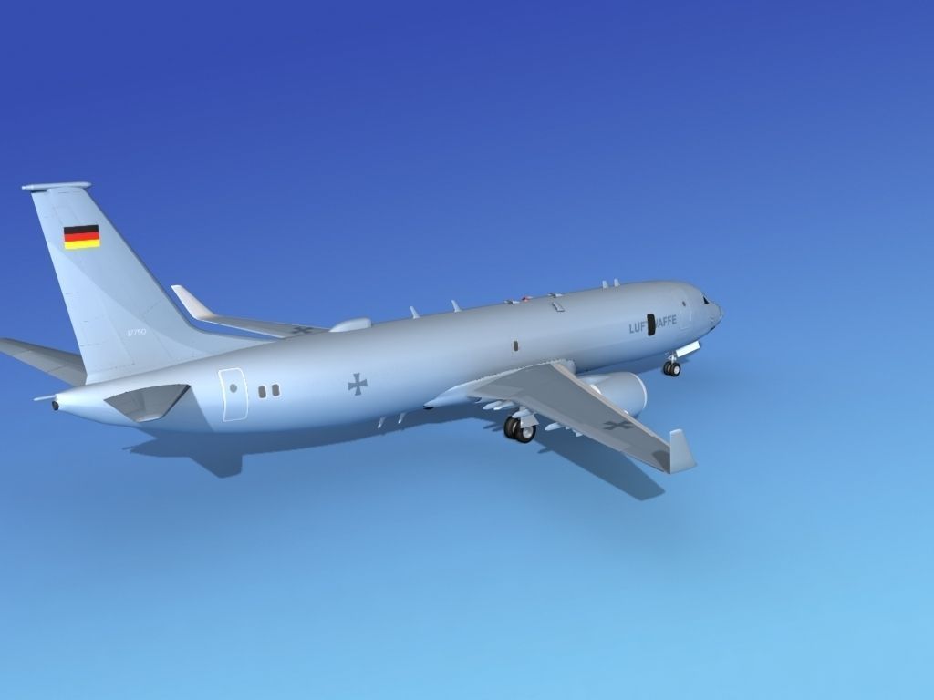 Boeing P-8 Poseidon Luftwaffe 3D model_8