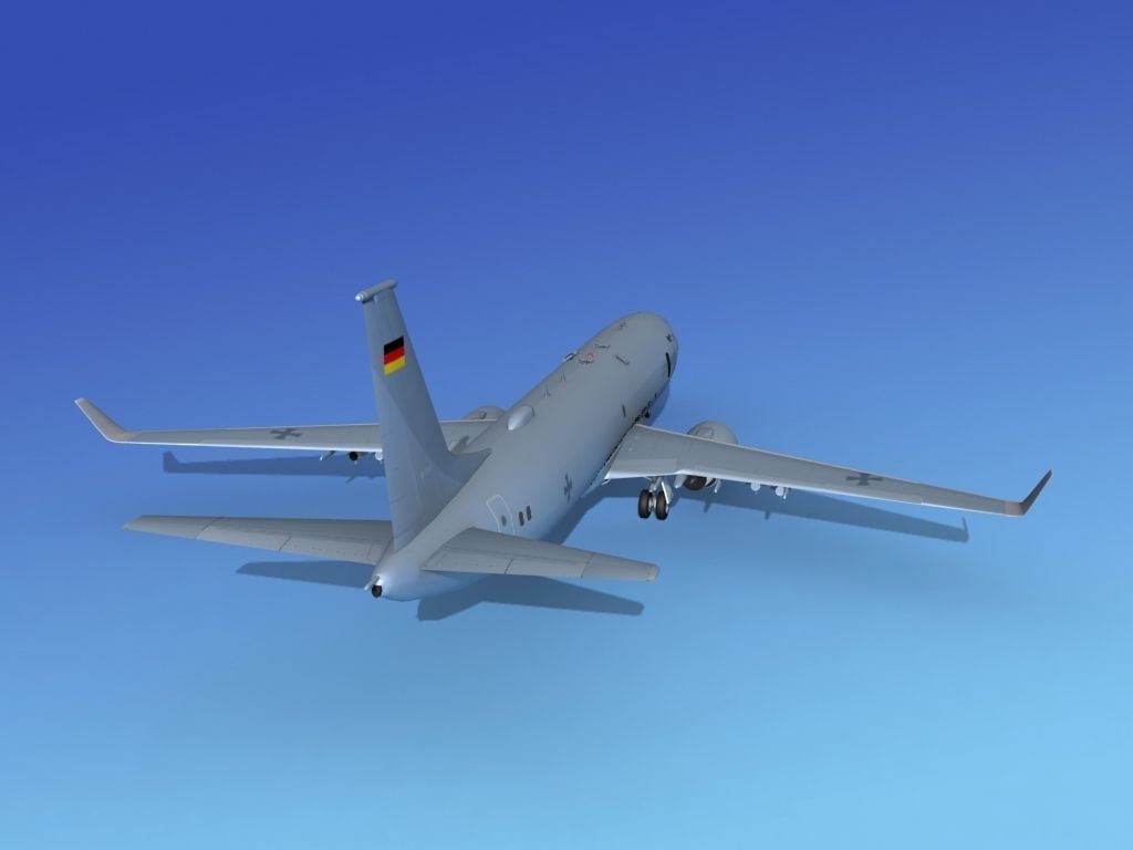 Boeing P-8 Poseidon Luftwaffe 3D model_4