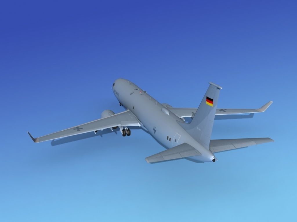 Boeing P-8 Poseidon Luftwaffe 3D model_5