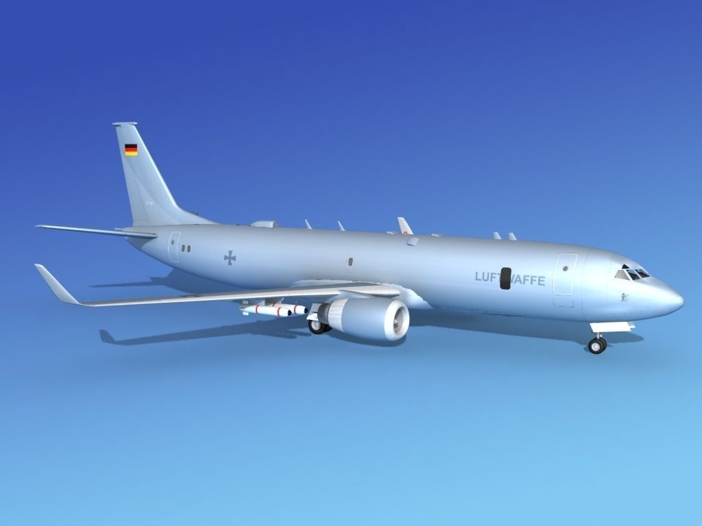 Boeing P-8 Poseidon Luftwaffe 3D model_6