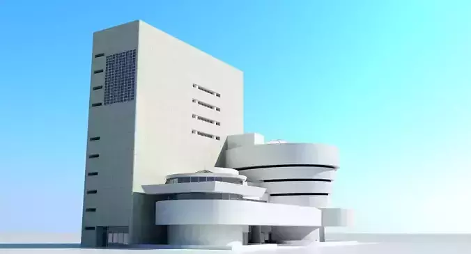 Solomon R Guggenheim Museum 3D model