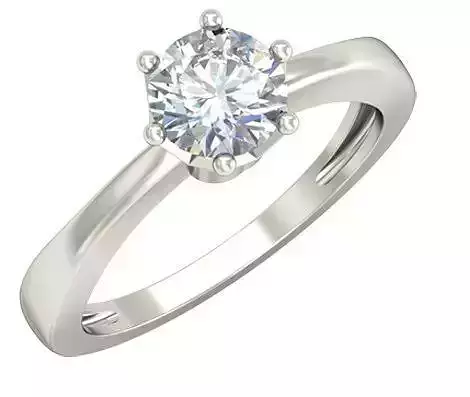 Silver Engagement Ring With Diamonds 101