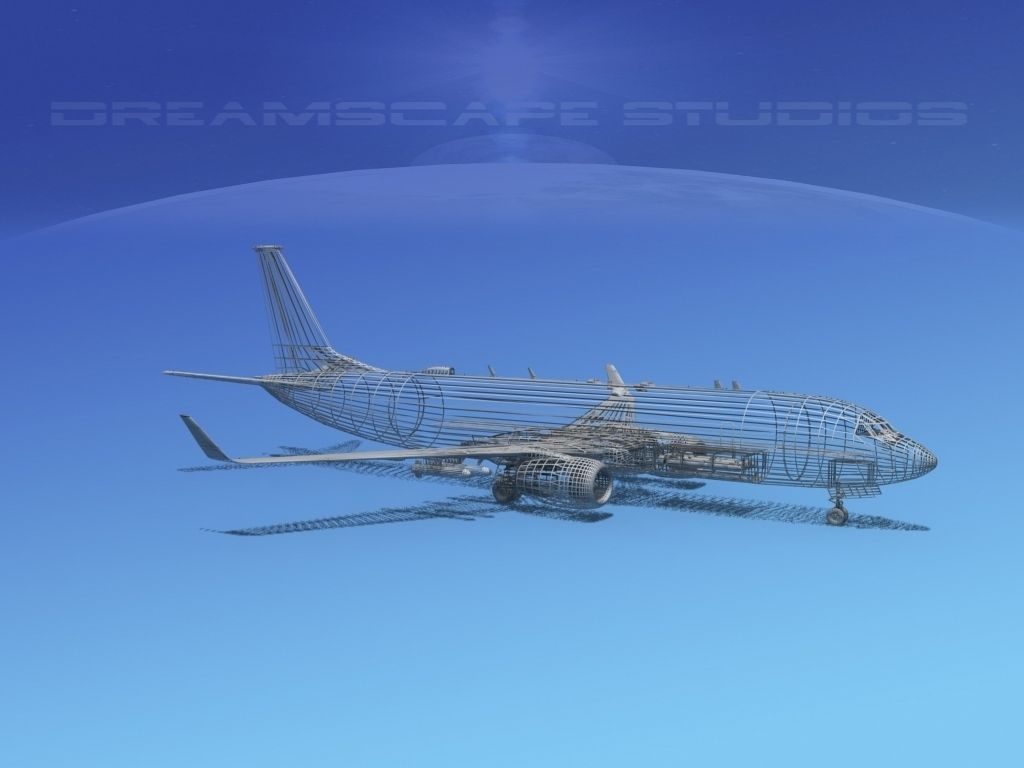 Boeing P-8 Poseidon Japanese Air Force 3D model_11
