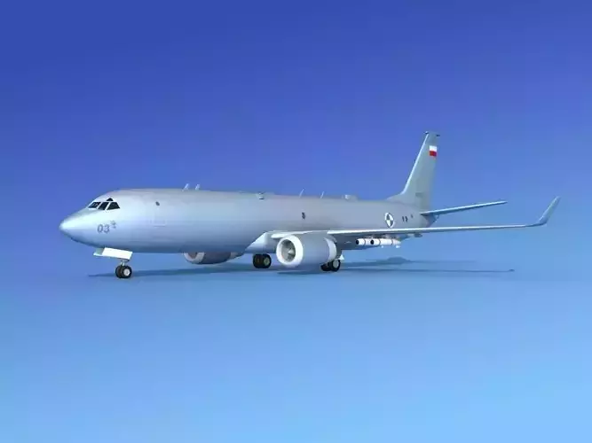Boeing P-8 Poseidon Polish Air Force 3D model