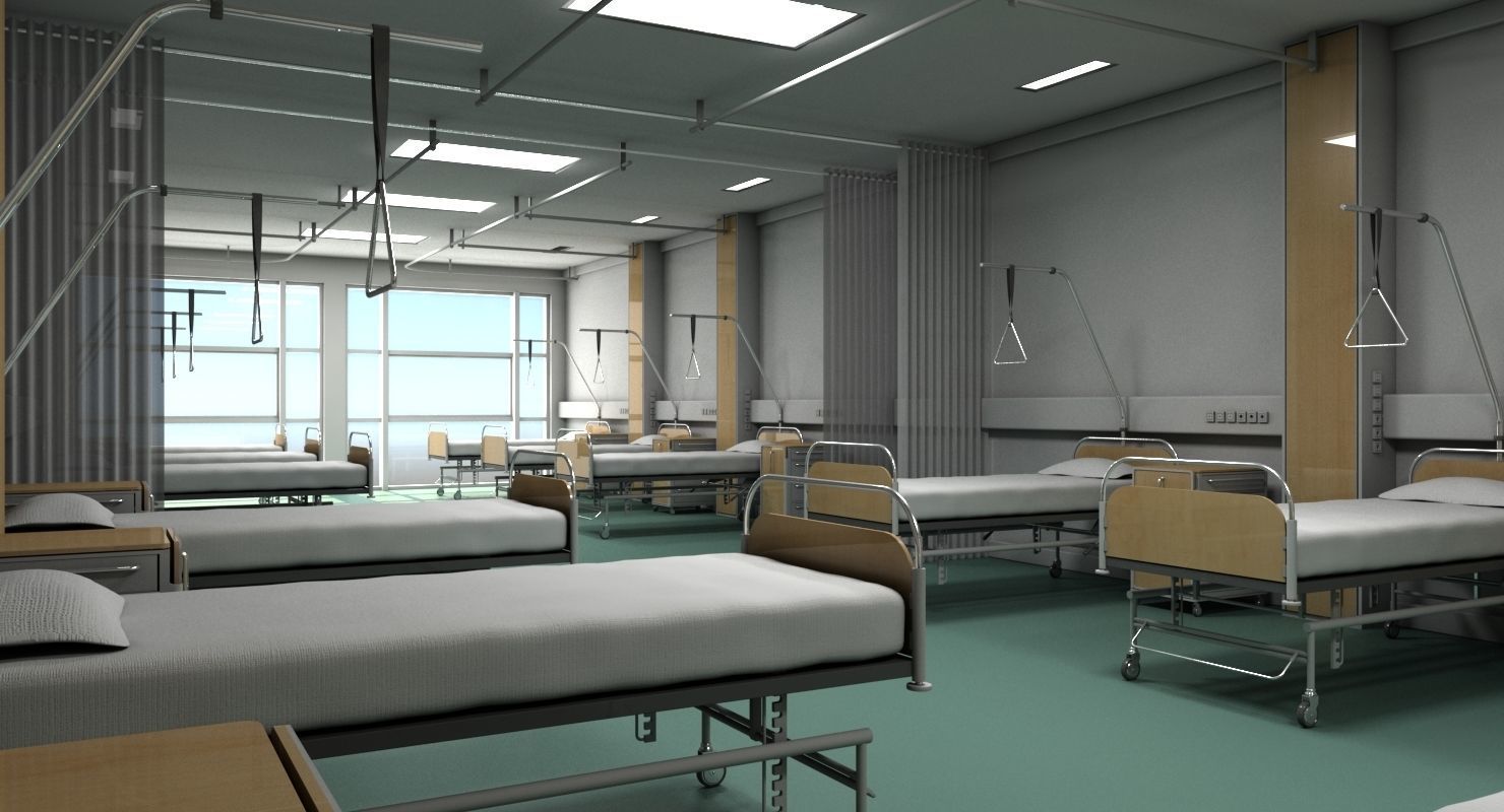 Recovery room 2 3D model_3
