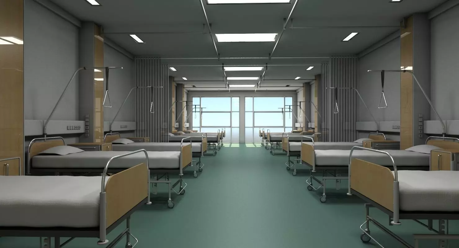 Recovery room 2 3D model_0