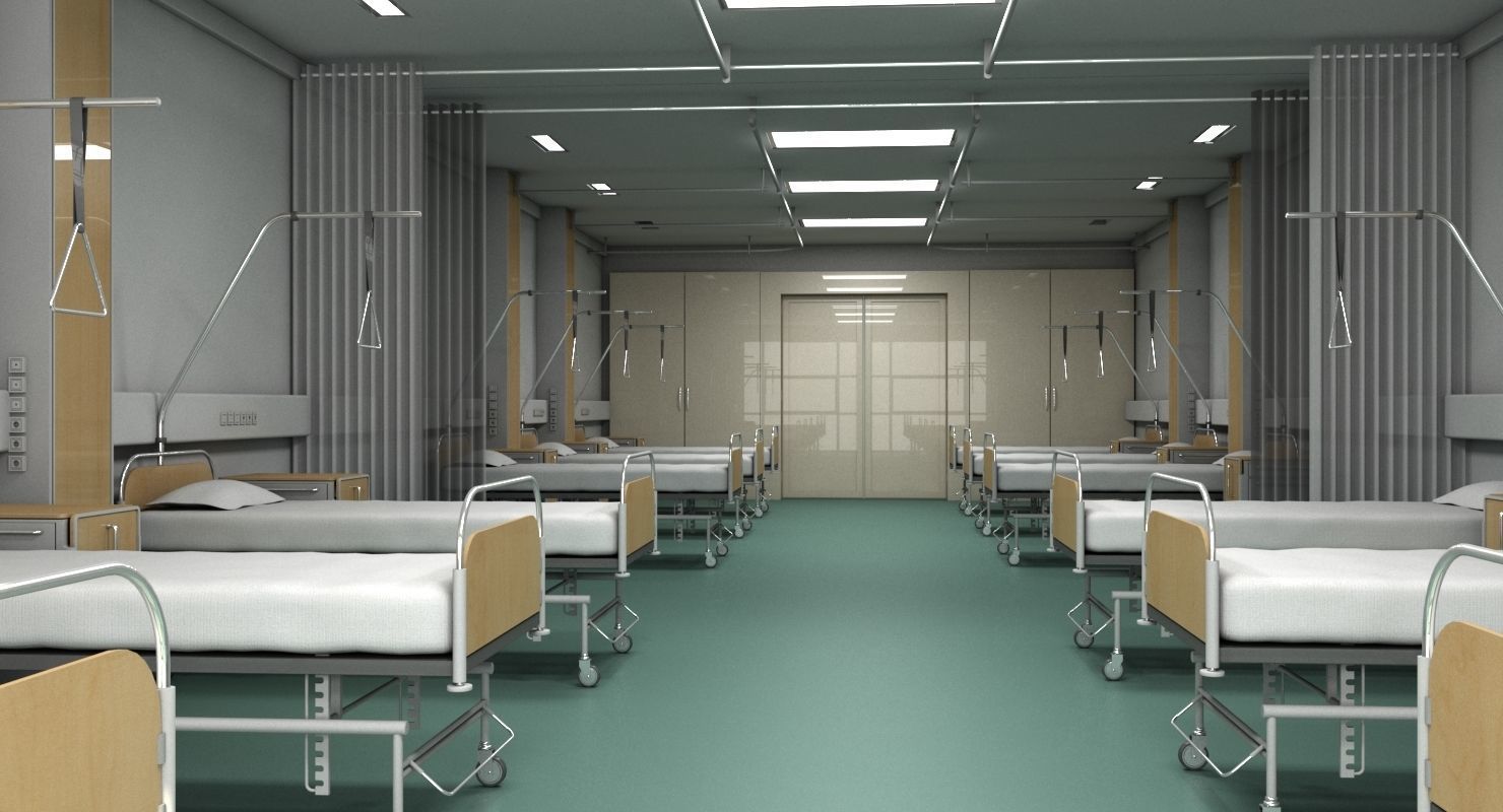 Recovery room 2 3D model_2