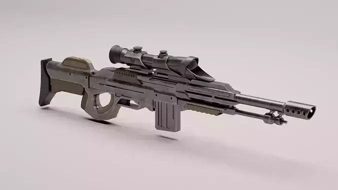 Assault Sci-fi rifle