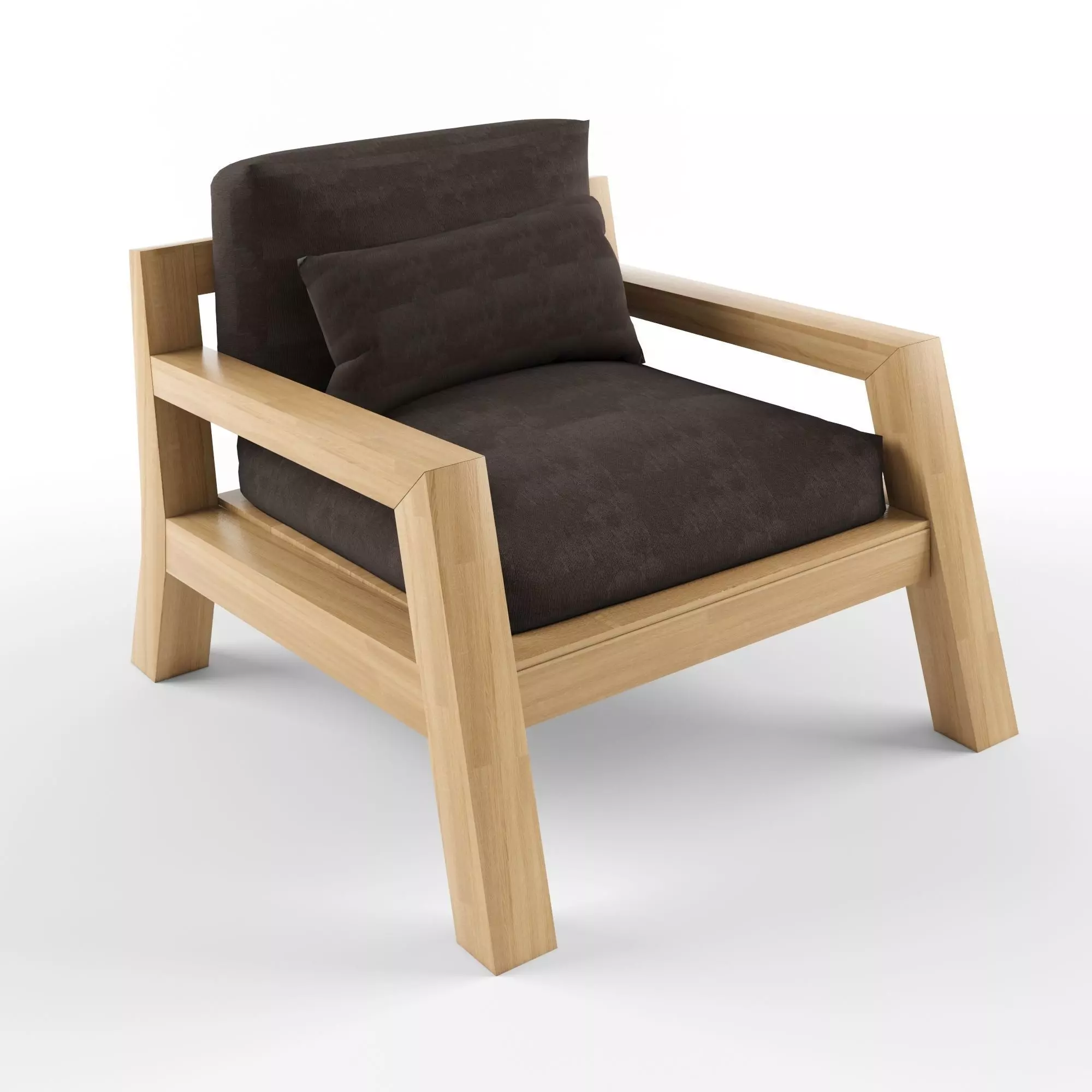 Harper Sofa Single Seater  3D model_0
