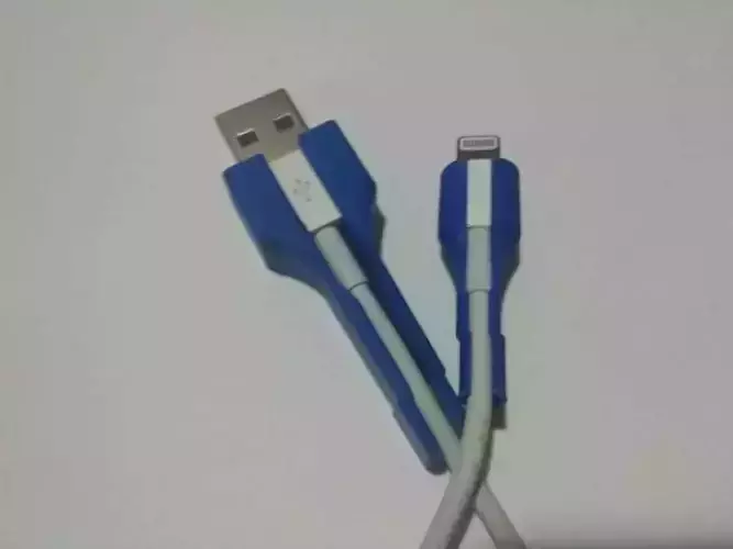 Cable Protector IOS Iphone - Protetor de Cabo IOS Iphone 3D print model