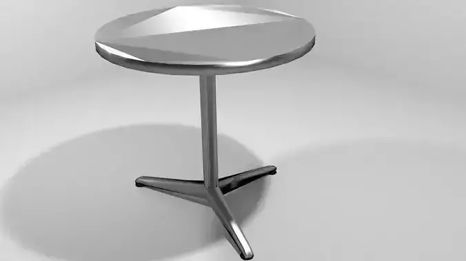 Circle Aluminum Table