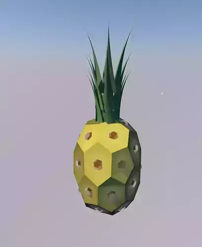 cartoon gem pineapple 