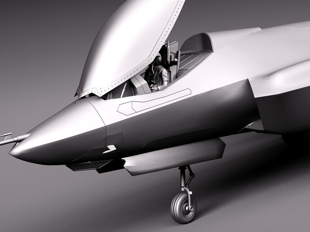 Lockheed Martin F-35 Lightning II 3D model_9