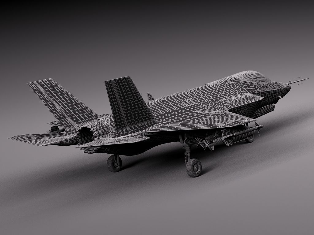 Lockheed Martin F-35 Lightning II 3D model_15