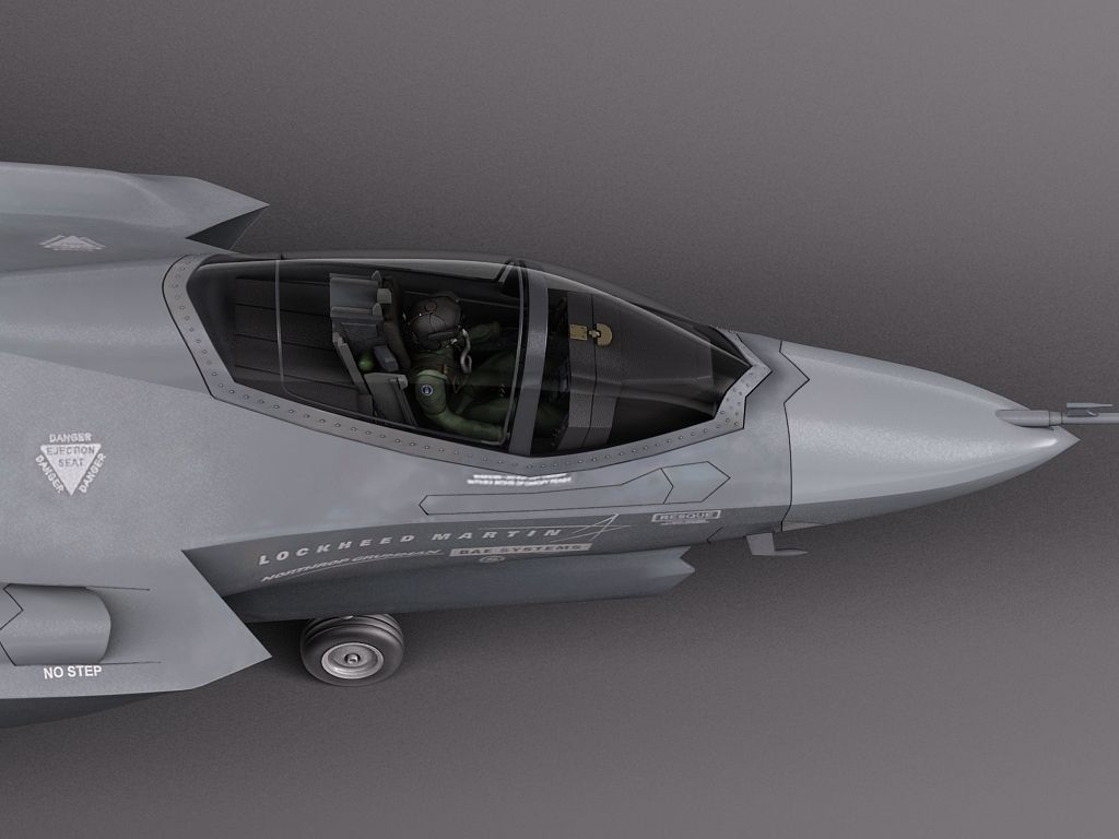 Lockheed Martin F-35 Lightning II 3D model_3