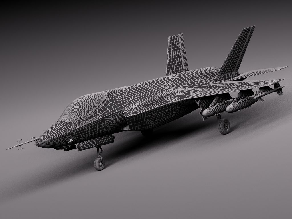 Lockheed Martin F-35 Lightning II 3D model_12