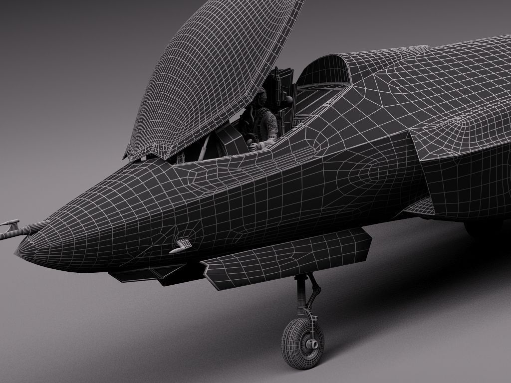 Lockheed Martin F-35 Lightning II 3D model_13