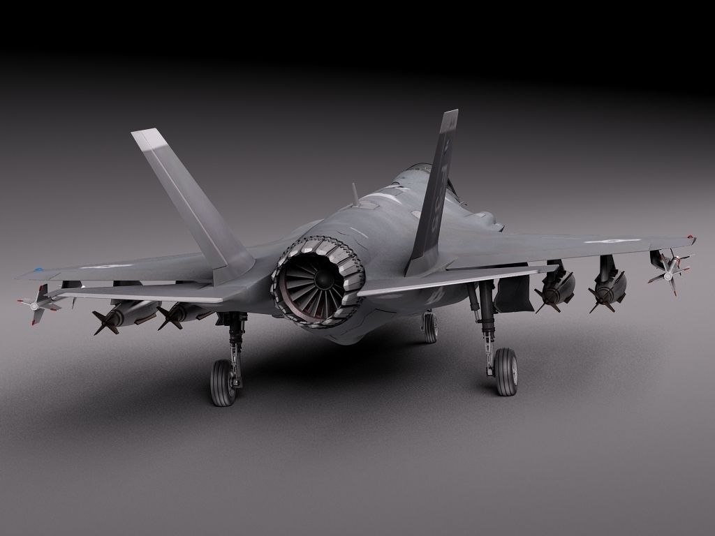 Lockheed Martin F-35 Lightning II 3D model_5