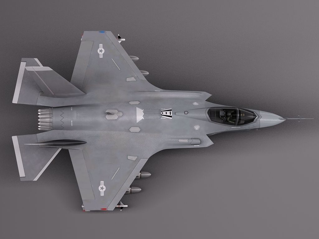Lockheed Martin F-35 Lightning II 3D model_7
