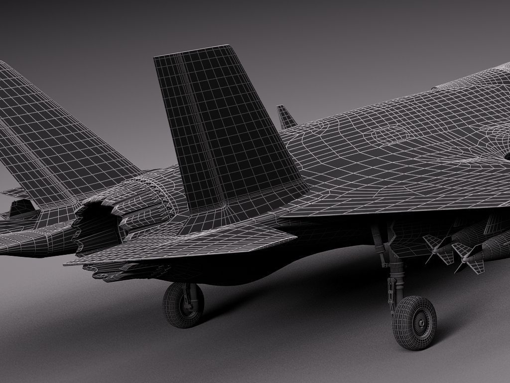 Lockheed Martin F-35 Lightning II 3D model_14