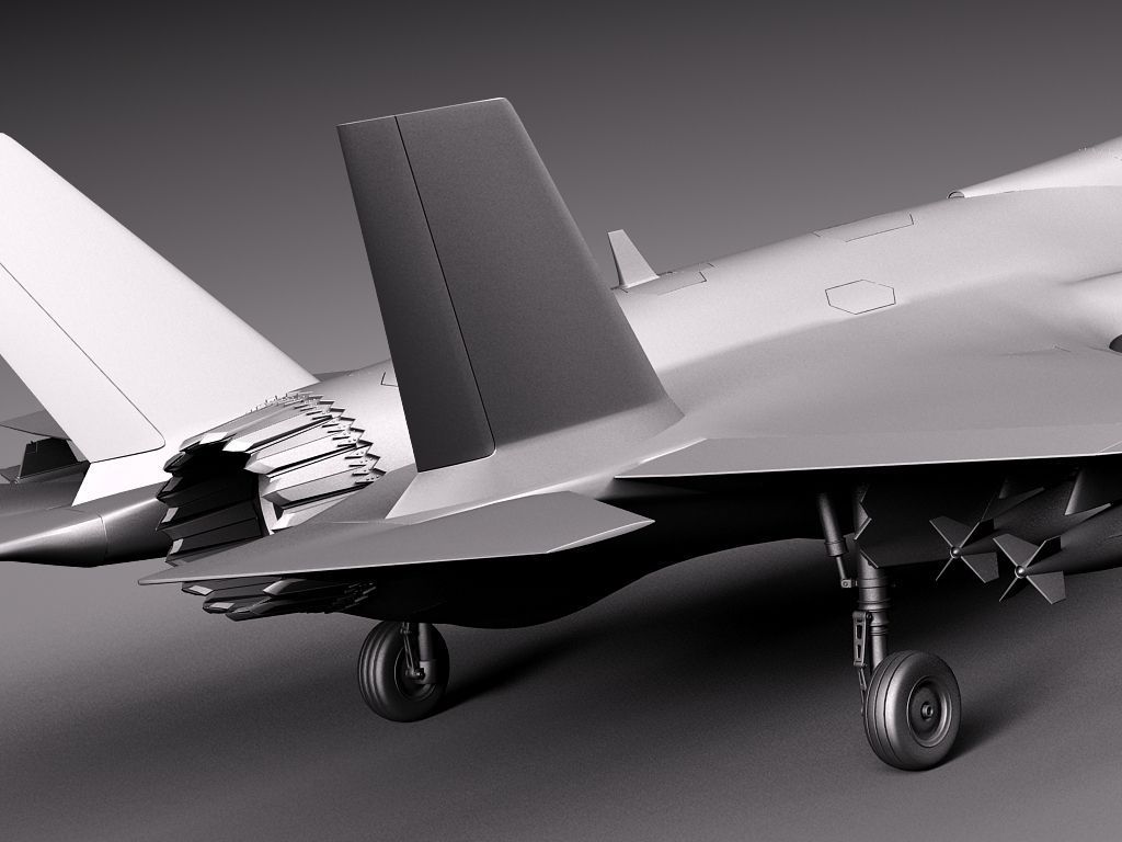 Lockheed Martin F-35 Lightning II 3D model_10