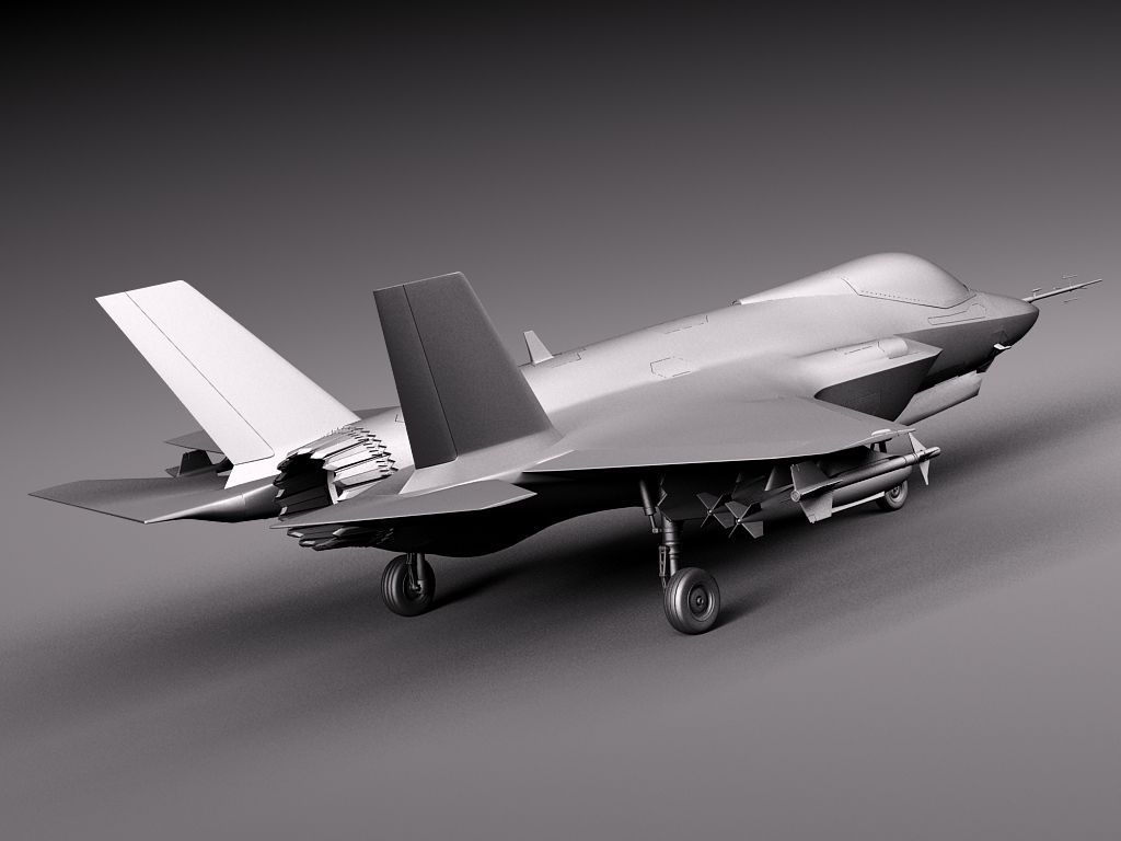 Lockheed Martin F-35 Lightning II 3D model_11