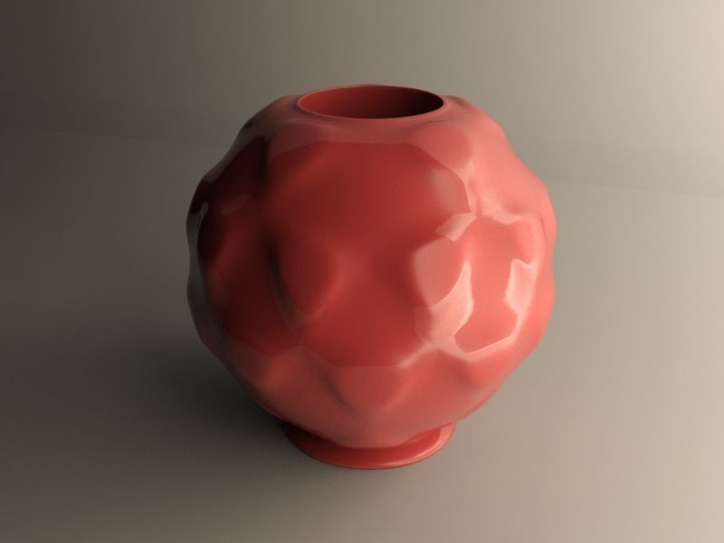 Sphere flowerpot  BIG 3D print model_5
