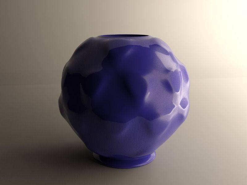 Sphere flowerpot  BIG 3D print model_6