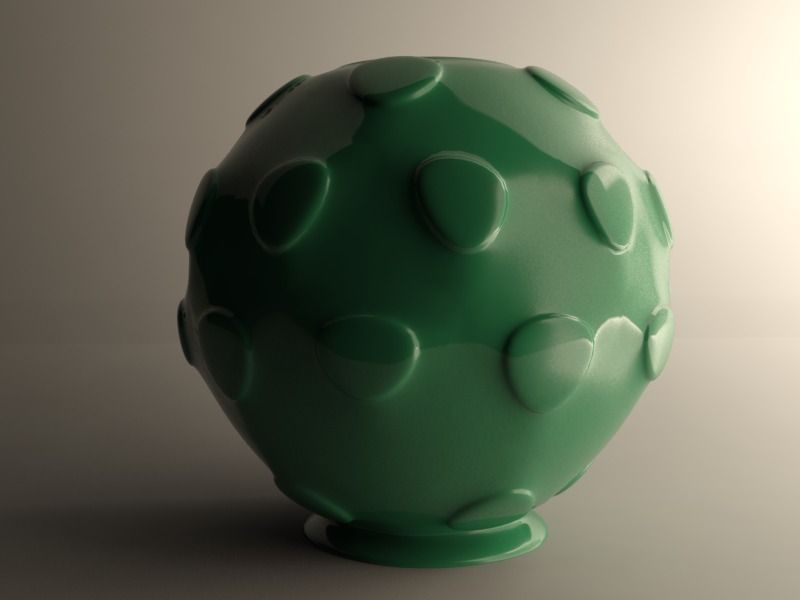 Sphere flowerpot 2 BIG 3D print model_7