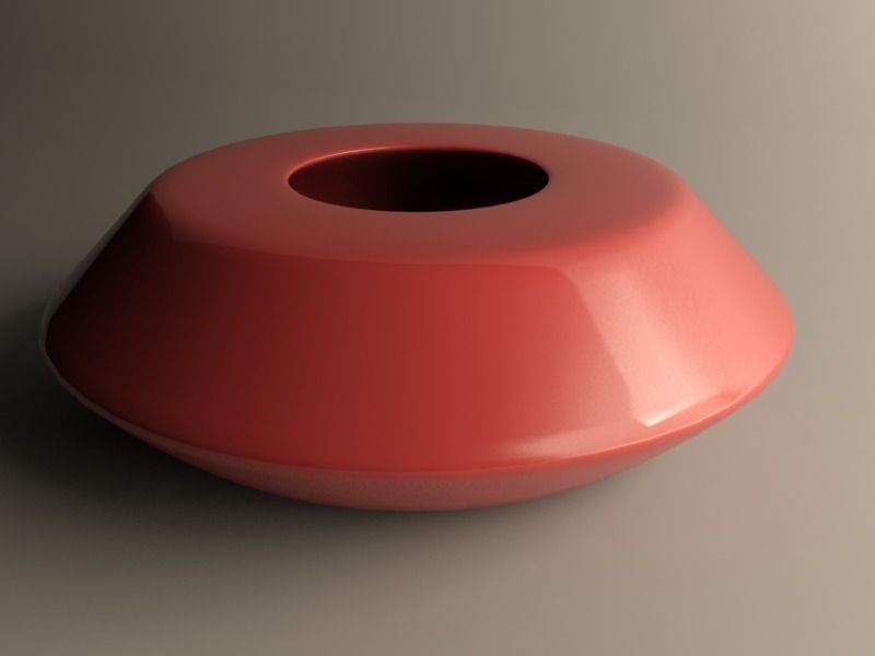 Flowerpot for small vegetation 3D print model_5