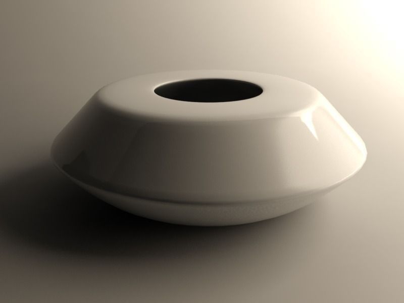 Flowerpot for small vegetation 3D print model_0