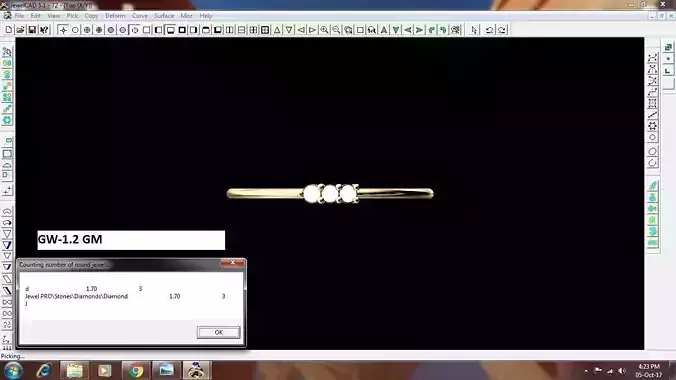 Gold Thin Engagement Ring With Diamonds 21