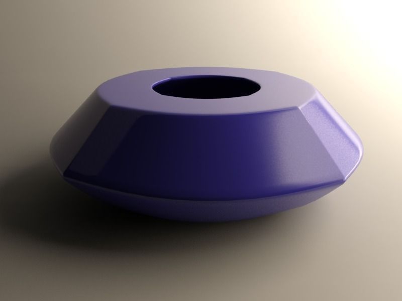 Flowerpot for small vegetation 2 3D print model_5