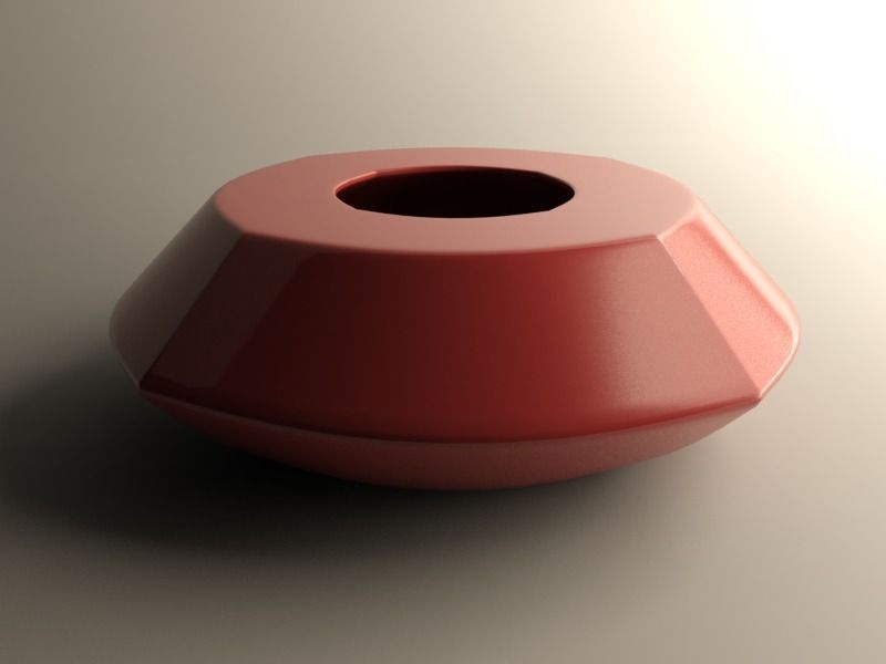 Flowerpot for small vegetation 2 3D print model_8
