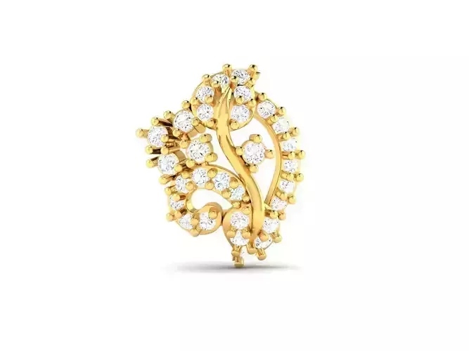 Gold Pendant With Diamonds 62