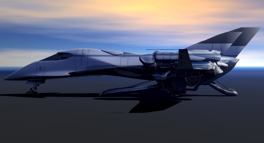 TCX  344 Shuttle 3D model_4