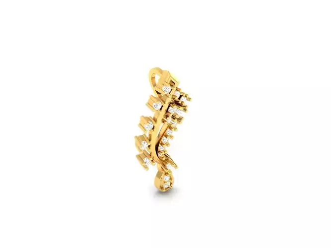 Gold Pendant With Diamonds 109
