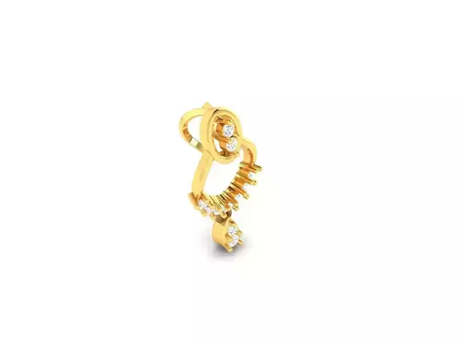 Gold Pendant With Diamonds 118