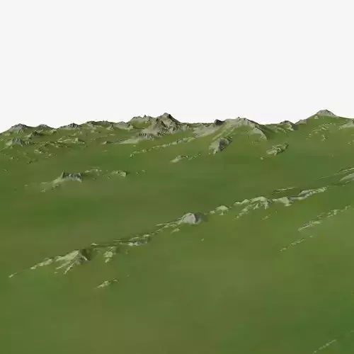 Landscape 36 Low-poly 3D model
