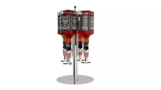 Liquor Dispenser 4 bottles 