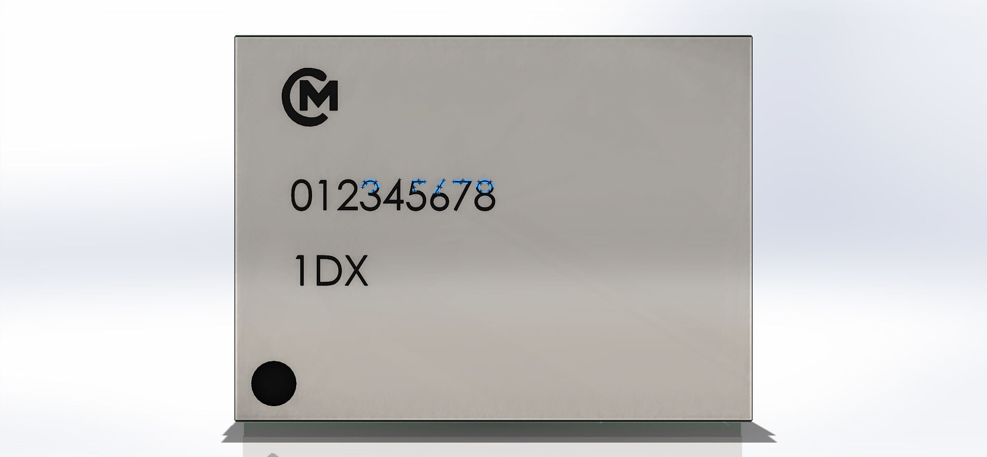 Plate LBEE5KL1DX - Placa LBEE5KL1DX 3D model_25