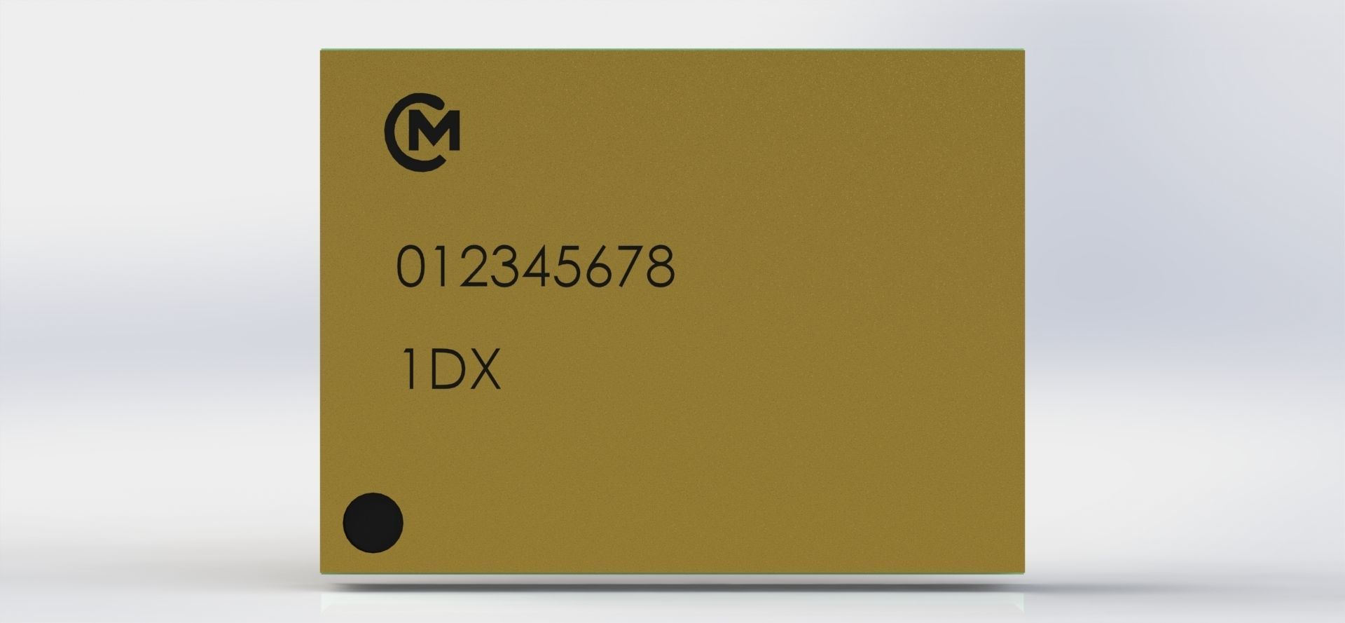 Plate LBEE5KL1DX - Placa LBEE5KL1DX 3D model_14