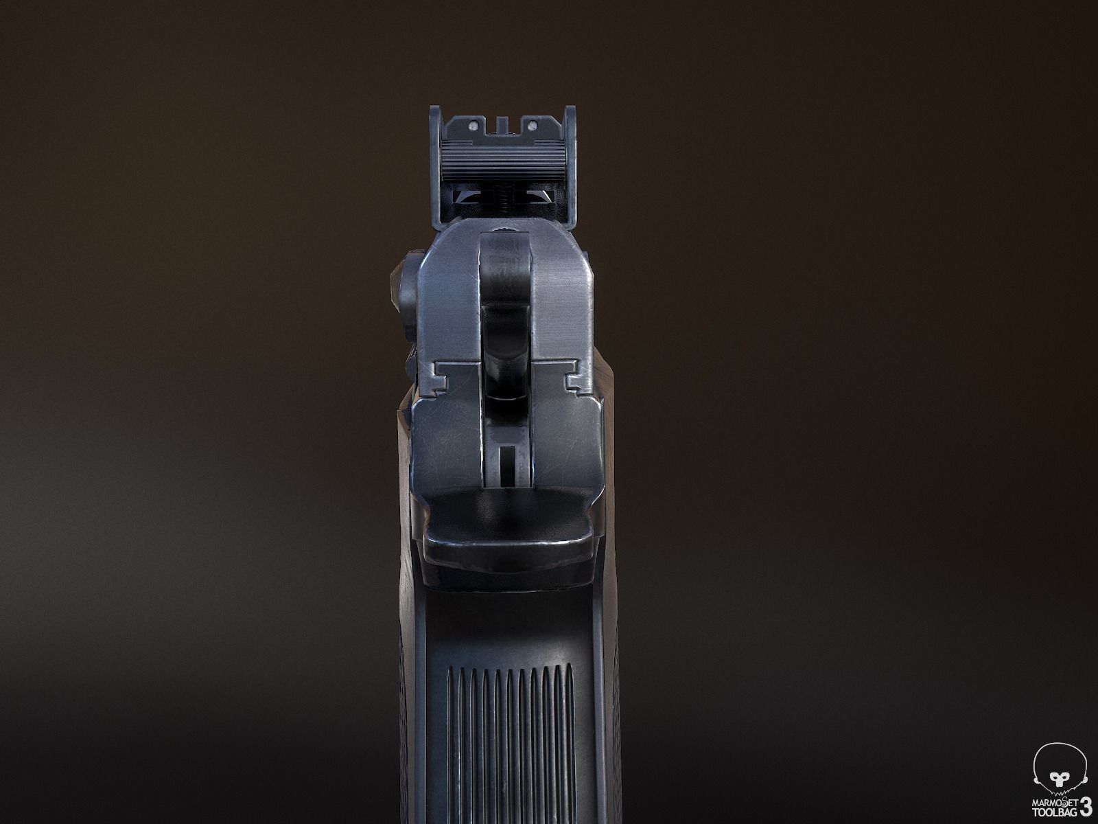 Mk 22 Mod 0 Low-poly 3D model_5