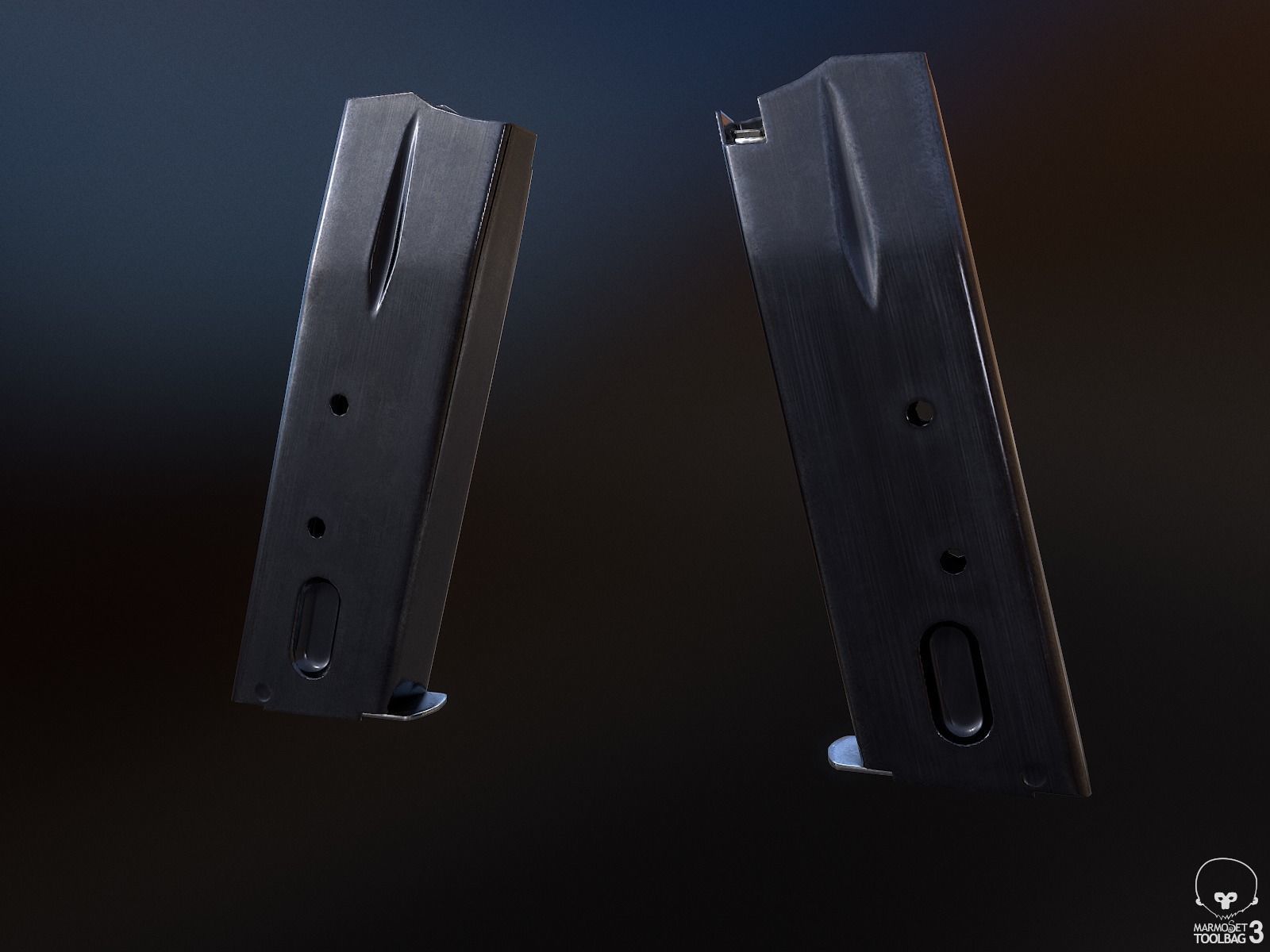 Mk 22 Mod 0 Low-poly 3D model_8