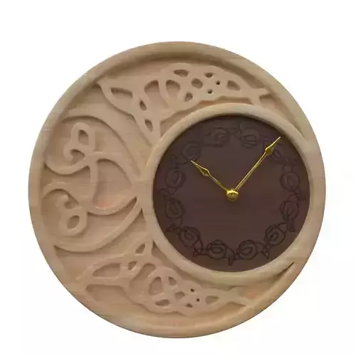 wall wood clock 
